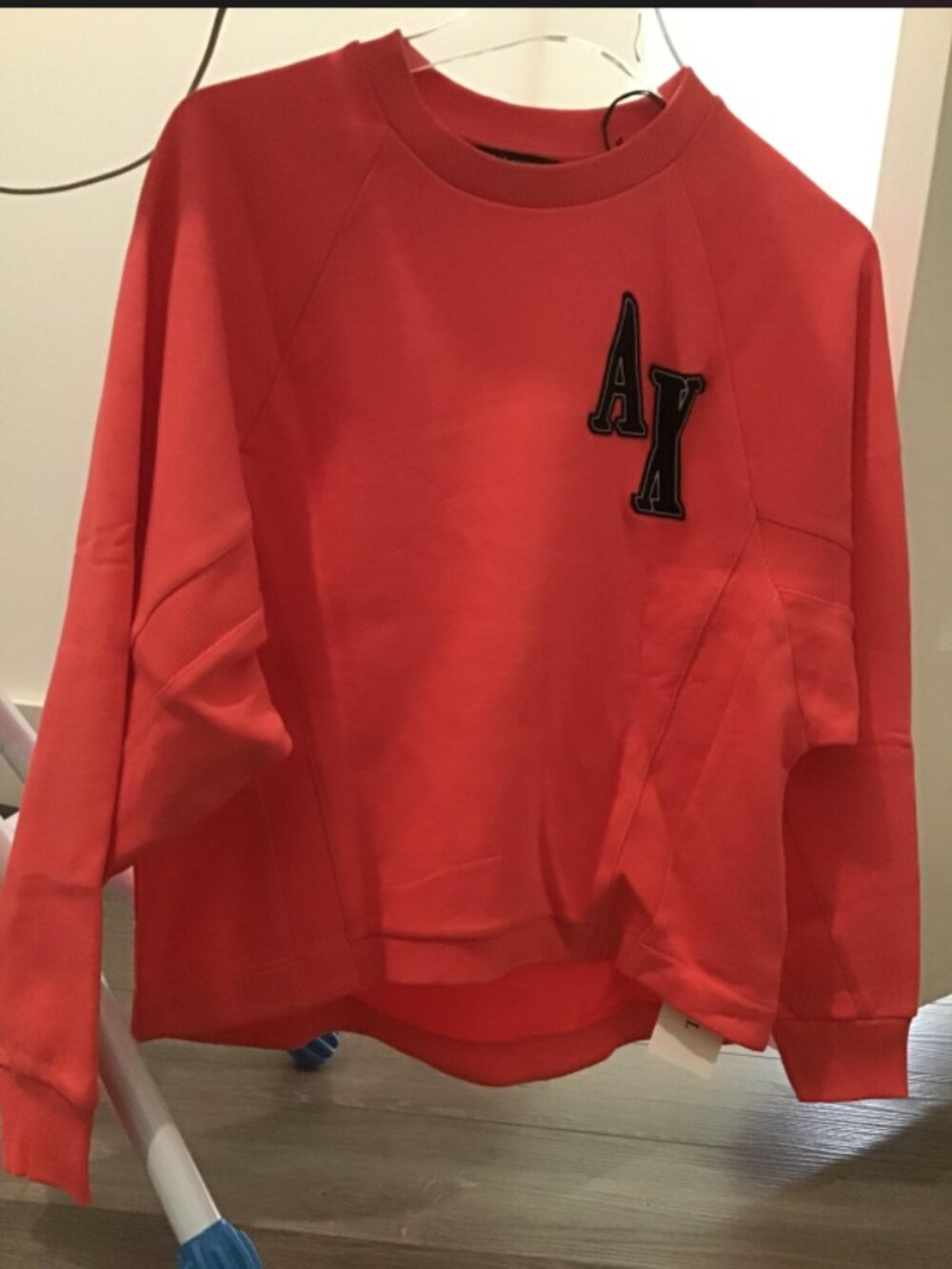 AX Armani Exchange Coral Logo Sweatshirt